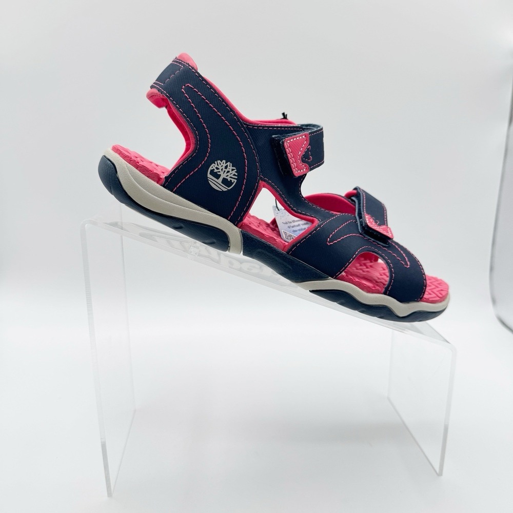Timberland Adventure Seeker Strap Sandal Girls Navy Pink Size 5 Kids
